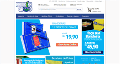 Desktop Screenshot of bandeirashop.com.br