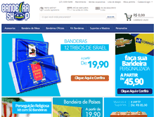 Tablet Screenshot of bandeirashop.com.br